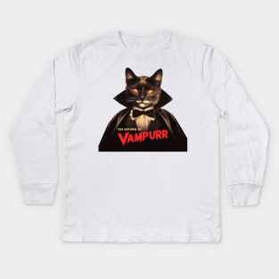 The Return Of Vampurr Kids Long Sleeve T-Shirt